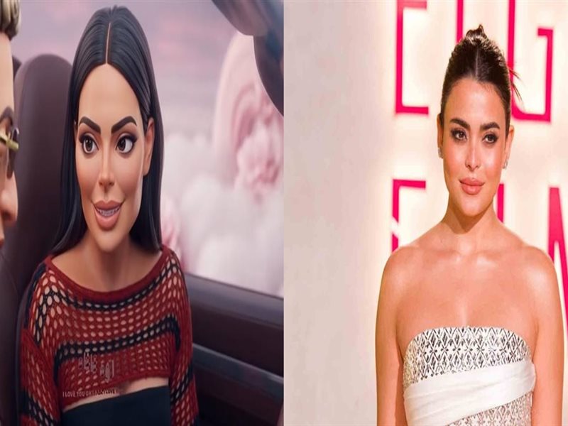 الفنانة أسماء جلال وبطلة كليب 