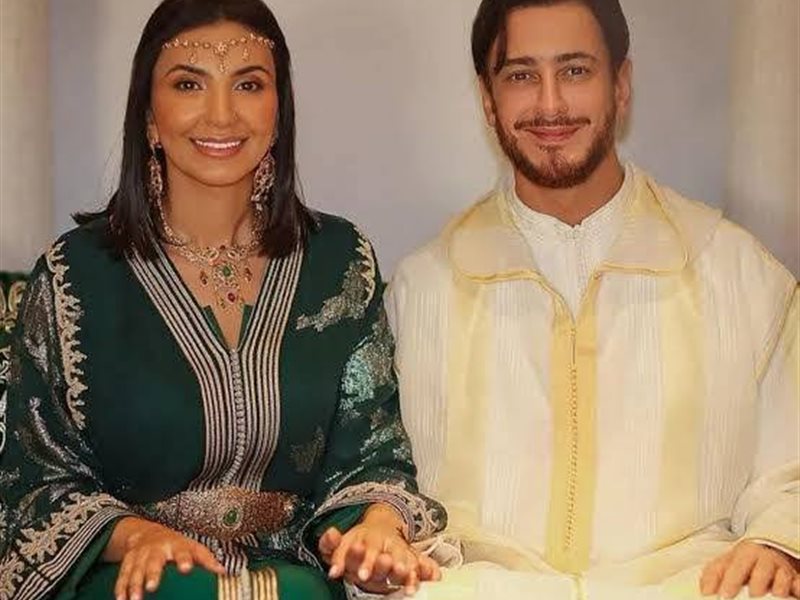 سعد لمجرد وزوجته